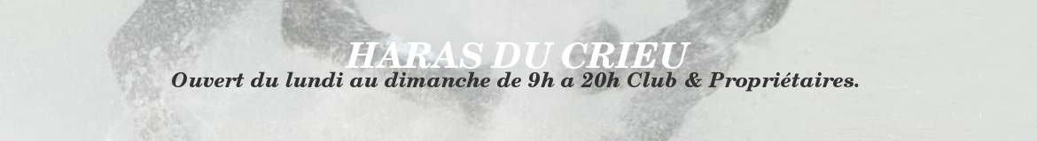 HARAS DU CRIEU